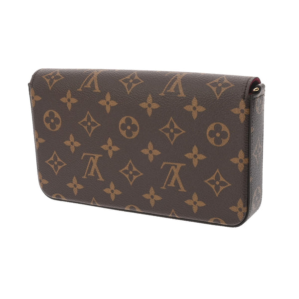 LOUIS VUITTON ルイヴィトン モノグラム ポシェットフェリシー ブラウン M81896 レディース レザー ショルダーバッグ 未使用 銀蔵