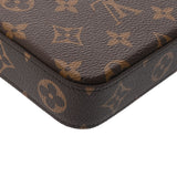 LOUIS VUITTON ルイヴィトン モノグラム ポシェットフェリシー ブラウン M81896 レディース レザー ショルダーバッグ 未使用 銀蔵