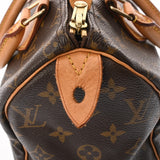 LOUIS VUITTON ルイヴィトン モノグラム スピーディ 25 ブラウン M41528 レディース モノグラムキャンバス ハンドバッグ Bランク 中古 銀蔵