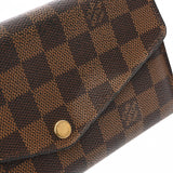 LOUIS VUITTON ルイヴィトン ダミエ ポルトフォイユ サラ  ブラウン N63209 ユニセックス ダミエキャンバス 長財布 Bランク 中古 銀蔵