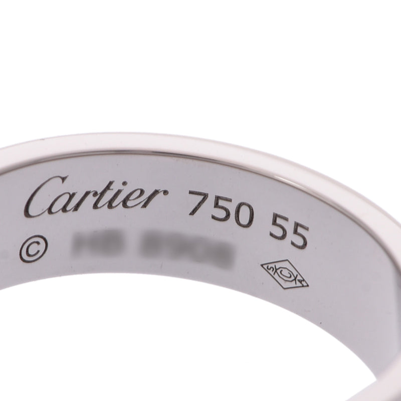 CARTIER カルティエ ラブリング #55 B4022655 15号 レディース K18ホワイトゴールド リング・指輪 Aランク 中古 銀蔵