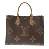 LOUIS VUITTON ルイヴィトン モノグラムリバース オンザゴー MM ブラウン M45321 レディース モノグラムキャンバス ハンドバッグ 新品 銀蔵