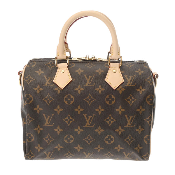 LOUIS VUITTON ルイヴィトン モノグラム スピーディ バンドリエール 25 ブラウン M46977 ユニセックス モノグラムキャンバス ハンドバッグ 未使用 銀蔵