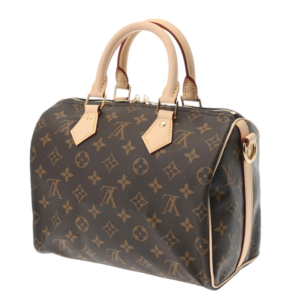 LOUIS VUITTON ルイヴィトン モノグラム スピーディ バンドリエール 25 ブラウン M46977 ユニセックス モノグラムキャンバス ハンドバッグ 未使用 銀蔵