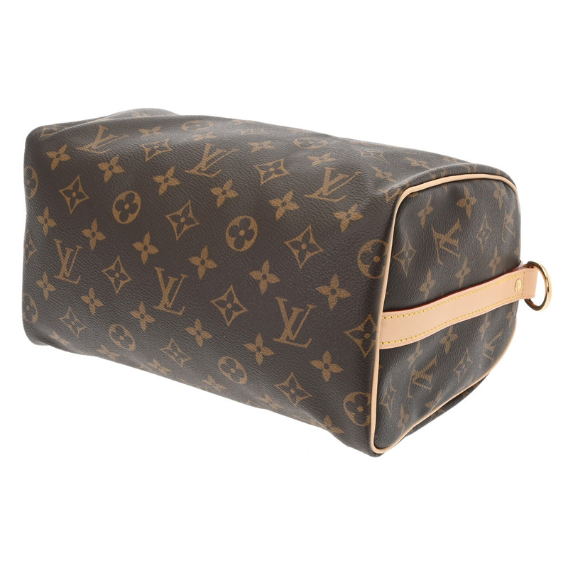 LOUIS VUITTON ルイヴィトン モノグラム スピーディ バンドリエール 25 ブラウン M46977 ユニセックス モノグラムキャンバス ハンドバッグ 未使用 銀蔵