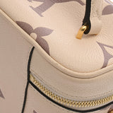 LOUIS VUITTON ルイヴィトン モノグラムアンプラント ヴァニティ PM クレーム M45599 レディース レザー バニティバッグ ABランク 中古 銀蔵
