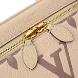 LOUIS VUITTON ルイヴィトン モノグラムアンプラント ヴァニティ PM クレーム M45599 レディース レザー バニティバッグ ABランク 中古 銀蔵
