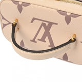 LOUIS VUITTON ルイヴィトン モノグラムアンプラント ヴァニティ PM クレーム M45599 レディース レザー バニティバッグ ABランク 中古 銀蔵