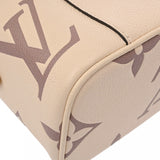 LOUIS VUITTON ルイヴィトン モノグラムアンプラント ヴァニティ PM クレーム M45599 レディース レザー バニティバッグ ABランク 中古 銀蔵