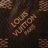 LOUIS VUITTON ルイヴィトン ダミエ ビーチタオル ブラウン ユニセックス コットン100％ タオル 新同 中古 銀蔵