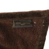 LOUIS VUITTON ルイヴィトン ダミエ ビーチタオル ブラウン ユニセックス コットン100％ タオル 新同 中古 銀蔵