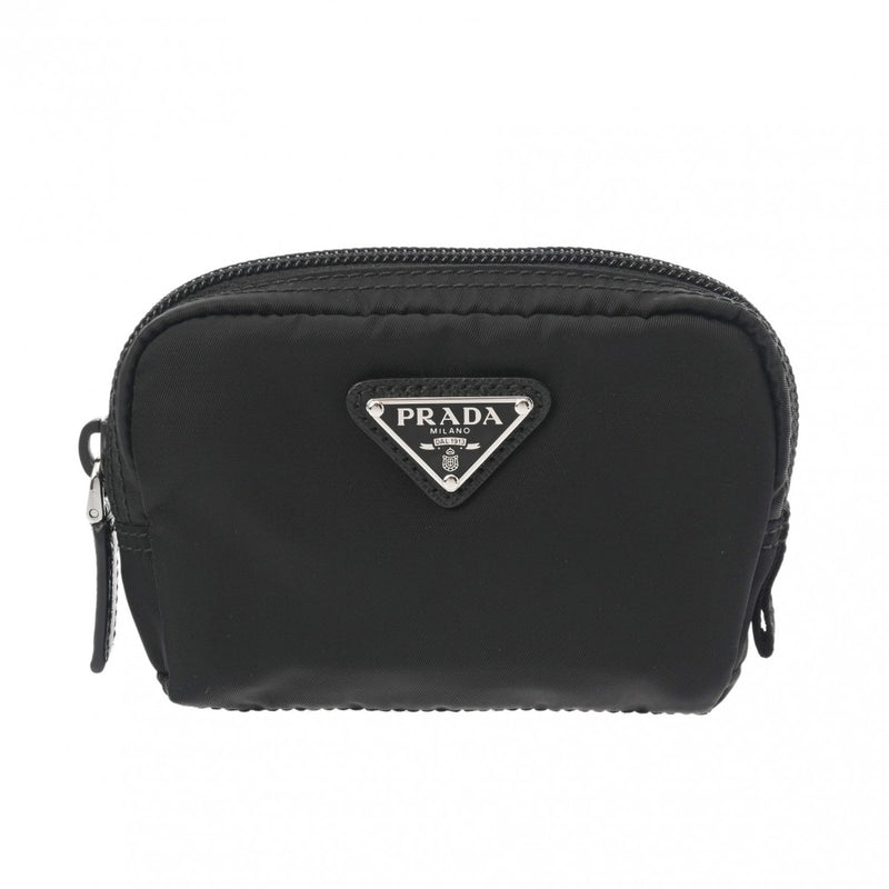 PRADA プラダ RE-NYLON ブラック レディース ナイロン ポーチ Aランク 中古 銀蔵