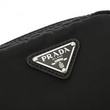 PRADA プラダ RE-NYLON ブラック レディース ナイロン ポーチ Aランク 中古 銀蔵