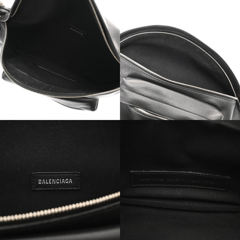 BALENCIAGA バレンシアガ エブリデイ ベルトバッグ ブラック 552375 ユニセックス カーフ ウエストバッグ ABランク 中古 銀蔵