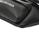 BALENCIAGA バレンシアガ エブリデイ ベルトバッグ ブラック 552375 ユニセックス カーフ ウエストバッグ ABランク 中古 銀蔵