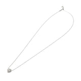 GRAFF グラフ アイコン ハートシェイプペンダント 0.55ct F-VS1 レディース K18ホワイトゴールド ネックレス Aランク 中古 銀蔵
