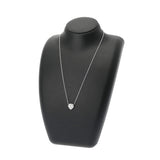 GRAFF グラフ アイコン ハートシェイプペンダント 0.55ct F-VS1 レディース K18ホワイトゴールド ネックレス Aランク 中古 銀蔵
