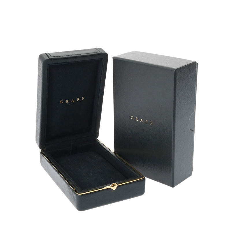 GRAFF グラフ アイコン ハートシェイプペンダント 0.55ct F-VS1 レディース K18ホワイトゴールド ネックレス Aランク 中古 銀蔵