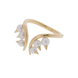 TASAKI タサキ デインジャープラスリング パール #12 12号 レディース K18イエローゴールド YG パール リング・指輪 Aランク 中古 銀蔵