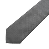 LOUIS VUITTON ルイヴィトン ロゴ グレー メンズ シルク100％ ネクタイ Aランク 中古 銀蔵