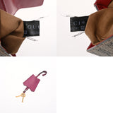 GUCCI グッチ GGスプリーム パドロック ショルダーバッグ ベージュ/レッド 409487 レディース GGスプリームキャンバス GGスプリーム/レザー ショルダーバッグ ABランク 中古 銀蔵