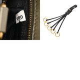 PRADA プラダ コルセール ショルダーバッグ カーキ/ブラック 1BD050 レディース レザー ショルダーバッグ ABランク 中古 銀蔵