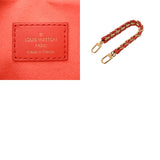 LOUIS VUITTON ルイヴィトン ループ ナノグラム レッド M22594 レディース レザー ショルダーバッグ 新同 中古 銀蔵