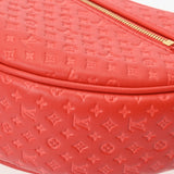 LOUIS VUITTON ルイヴィトン ループ ナノグラム レッド M22594 レディース レザー ショルダーバッグ 新同 中古 銀蔵