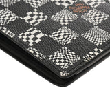 LOUIS VUITTON ルイヴィトン ダミエ ポルトフォイユ ミュルティプル ブラック M80171 メンズ ダミエディストーテッド 二つ折り財布 ABランク 中古 銀蔵