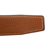 HERMES エルメス Hベルト サイズ85 黒/ゴールド □G刻印(2003年頃) メンズ ボックスカーフ トゴ ベルト Bランク 中古 銀蔵