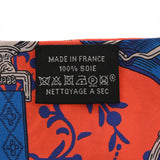 HERMES エルメス ツイリー WOW SH BLEU マルチカラー レディース シルク100％ スカーフ 新同 中古 銀蔵