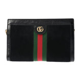 GUCCI グッチ オフィディア ショルダー ブラック 503877 レディース レザー ショルダーバッグ Aランク 中古 銀蔵