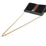 GUCCI グッチ オフィディア ショルダー ブラック 503877 レディース レザー ショルダーバッグ Aランク 中古 銀蔵