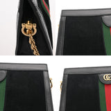 GUCCI グッチ オフィディア ショルダー ブラック 503877 レディース レザー ショルダーバッグ Aランク 中古 銀蔵