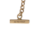 TIFFANY&Co. ティファニー Tスマイル ミディアム レディース K18イエローゴールド YG ブレスレット Aランク 中古 銀蔵