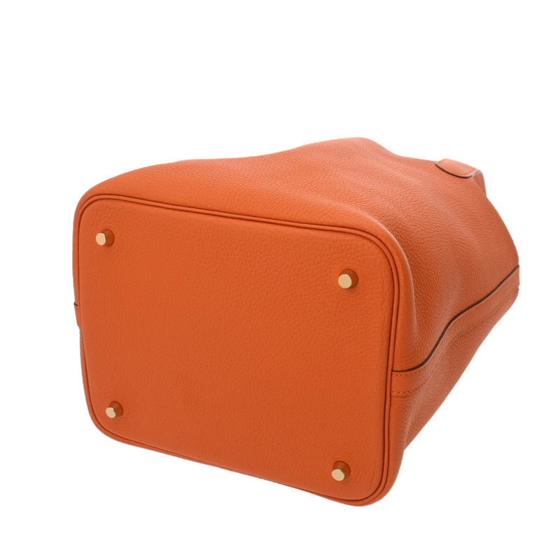 HERMES エルメス ピコタン ロック MM オレンジ U刻印(2022年頃