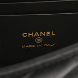 CHANEL シャネル マトラッセ ココハンドル ミニ ブラック レディース キャビアスキン ショルダーバッグ 新同 中古 銀蔵