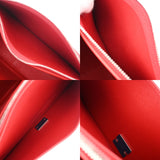 CELINE セリーヌ フレーム ショルダーバッグ ミディアム レッド/グレー レディース レザー ショルダーバッグ ABランク 中古 銀蔵