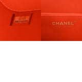 CHANEL シャネル マトラッセ バニティバッグ オレンジ レディース エナメル バニティバッグ Bランク 中古 銀蔵