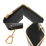 LOUIS VUITTON ルイヴィトン エピ ポシェットクレ ノワール M63802 ユニセックス エピレザー コインケース ABランク 中古 銀蔵