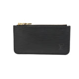 LOUIS VUITTON ルイヴィトン エピ ポシェットクレ ノワール M63802 ユニセックス エピレザー コインケース ABランク 中古 銀蔵