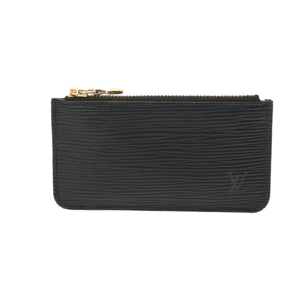 LOUIS VUITTON ルイヴィトン エピ ポシェットクレ ノワール M63802 ユニセックス エピレザー コインケース ABランク 中古 銀蔵