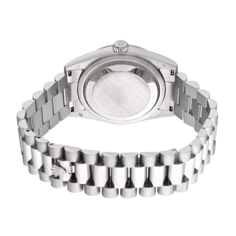 ロレックス デイデイト 118206A R番(1987年頃製造) シルバー/ダイヤモンド メンズ 腕時計 自動巻き 中古 銀蔵