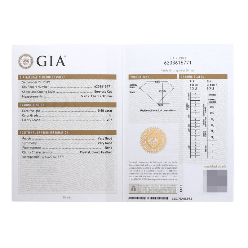 GRAFF グラフ ダイヤ 0.50ct E-VS2 ダイヤ 0.50ct E-VS2 ピアス レディース K18ホワイトゴールド WG ピアス Aランク 中古 銀蔵