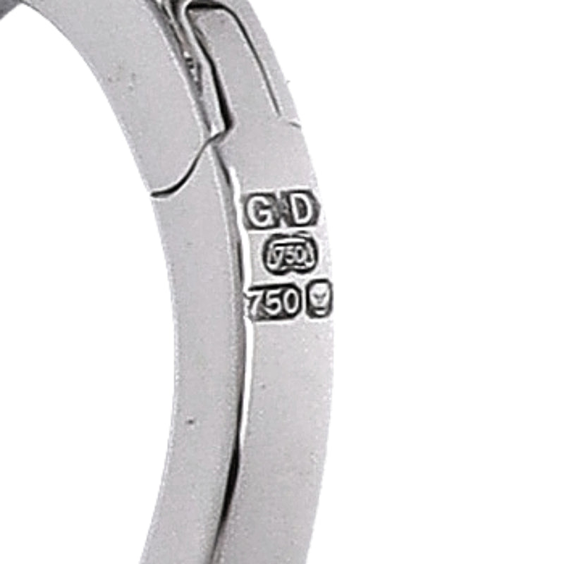 GRAFF グラフ ダイヤ 0.50ct E-VS2 ダイヤ 0.50ct E-VS2 ピアス レディース K18ホワイトゴールド WG ピアス Aランク 中古 銀蔵