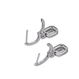 GRAFF グラフ ダイヤ 0.50ct E-VS2 ダイヤ 0.50ct E-VS2 ピアス レディース K18ホワイトゴールド WG ピアス Aランク 中古 銀蔵