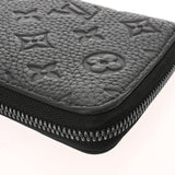 LOUIS VUITTON ルイヴィトン モノグラムアンプラント ジッピーウォレット ヴェルティカル ロゴ入り ノワール M69047 メンズ レザー 長財布 ABランク 中古 銀蔵