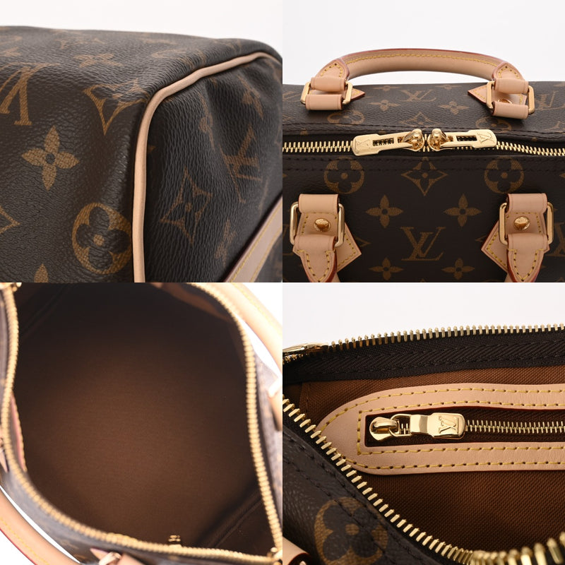 LOUIS VUITTON ルイヴィトン モノグラム スピーディ バンドリエール 25 ブラウン M46977 ユニセックス モノグラムキャンバス ハンドバッグ 新品 銀蔵