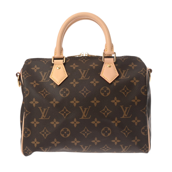 LOUIS VUITTON ルイヴィトン モノグラム スピーディ バンドリエール 25 ブラウン M46977 ユニセックス モノグラムキャンバス ハンドバッグ 新品 銀蔵
