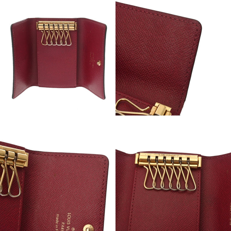 LOUIS VUITTON ルイヴィトン モノグラム ミュルティクレ 6 フューシャ M62630 レディース モノグラムキャンバス キーケース Bランク 中古 銀蔵